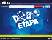 Tablet Screenshot of colegioetapa.com.br